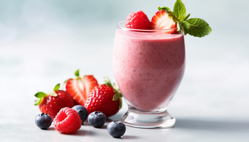 Smoothie-ul Roșu: Pentru o Piele Radiantă - Detoxifierea cu sucuri și smoothie-uri: 4 Rețete delicioase și hrănitoare