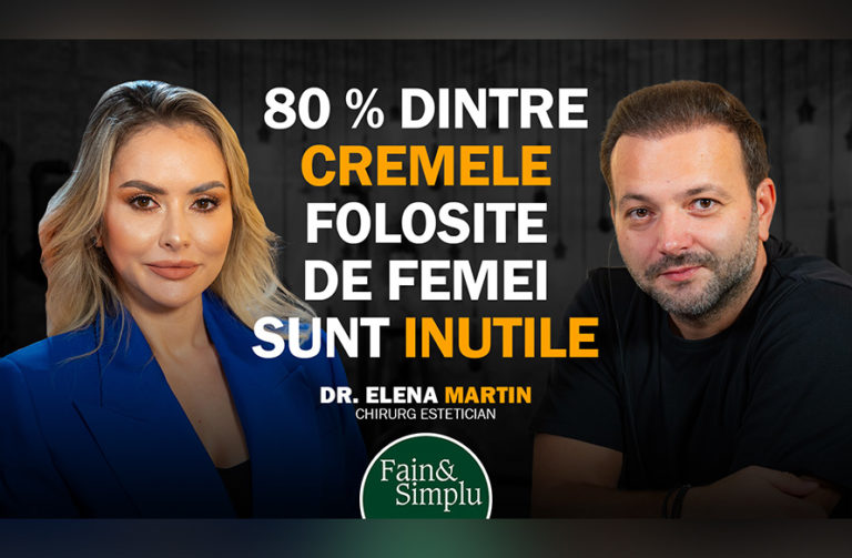 PODCAST: CHIRURGUL CARE DECLARĂ RĂZBOI OPERAȚIILOR ESTETICE. DR. ELENA MARTIN