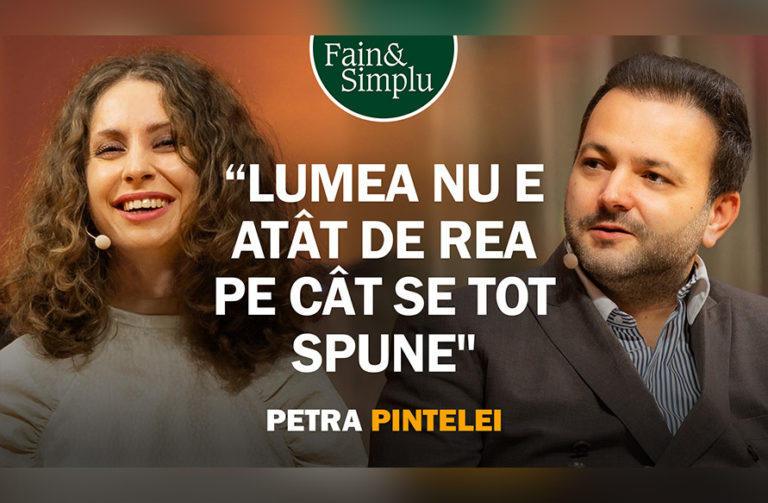 PODCAST: ACEST OM POATE SCHIMBA LUMEA. VEDE 5% CU OCHII ȘI PERFECT CU INIMA.PETRA PINTELEI